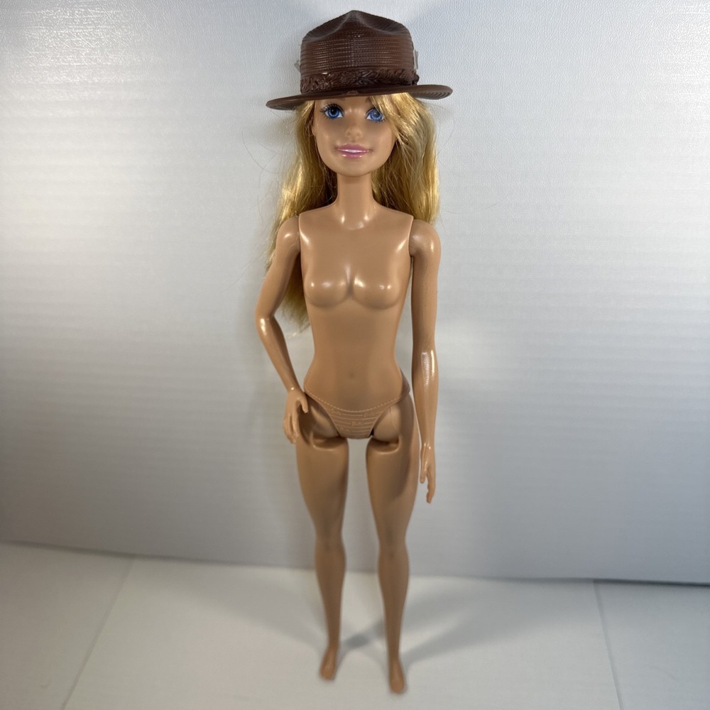 Mattel Barbie Career Doll Zoologist with Hat - Nude